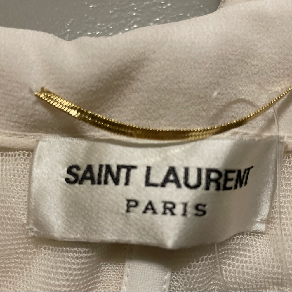 Saint Laurent Paris - Corset Gown Formal Night Wedding Event Evening Dress - Picture 5 of 16